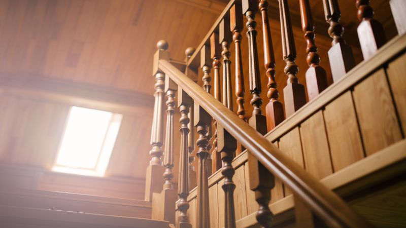 Oak Stairs Repair in Olathe, KS