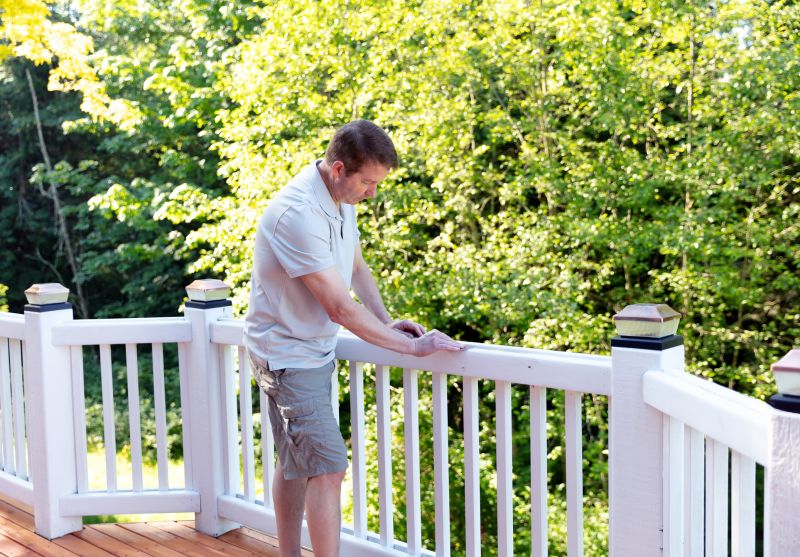 Porch Rail Repair in Alpharetta, GA