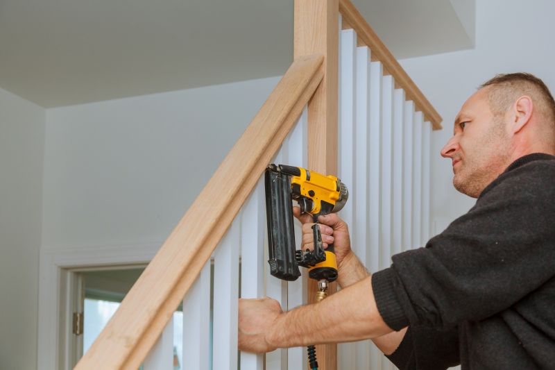 Stair Banister Installation in Conroe, TX