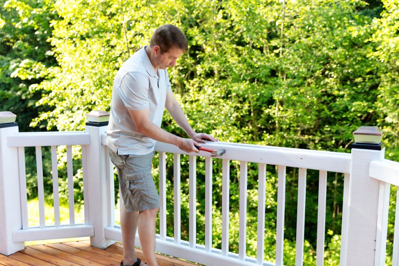 Wood Railing Repair in Olathe, KS